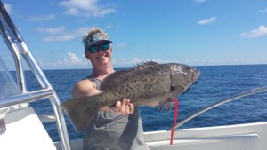 charter fishing for grouper