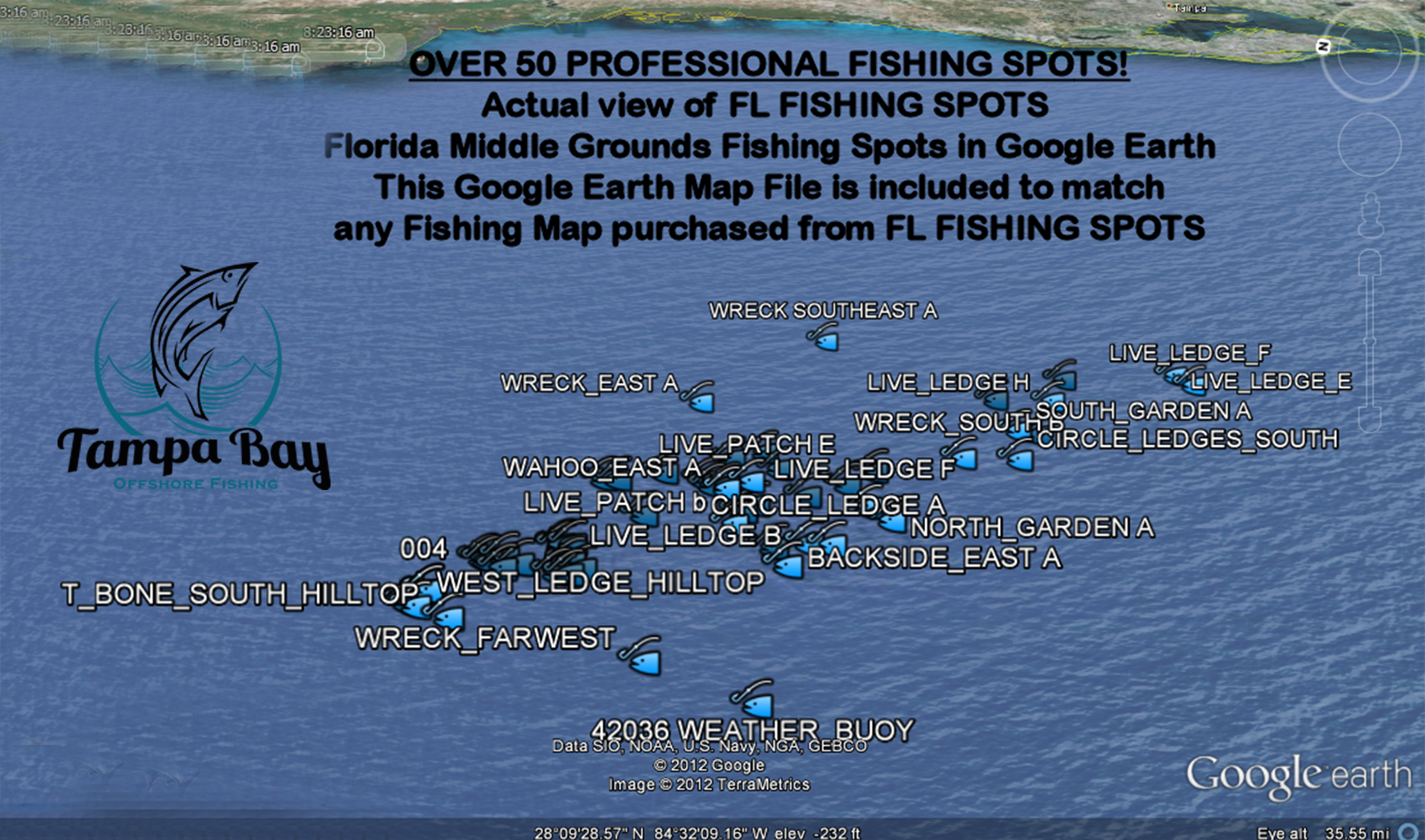 Florida middlegrounds charter fishing trips